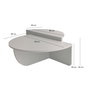 Hanah Home Podium - Mesa de centro Blanca